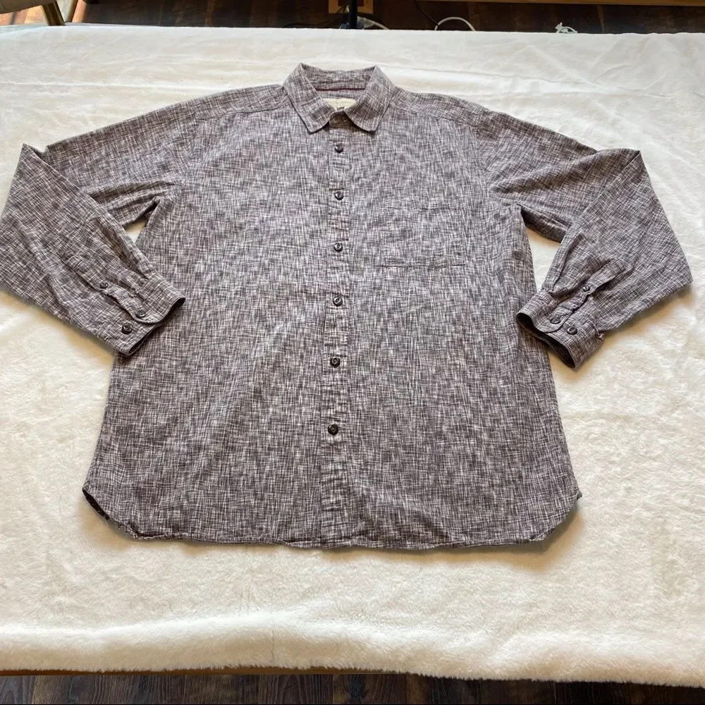 The Territory Ahead Long Sleeve Button Down Shirt Size Large